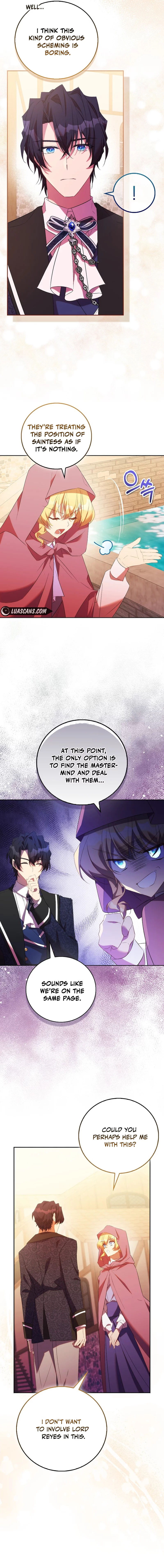 I’m a Fake Saintess but the Gods Are Obsessed Chapter 72 - Page 1