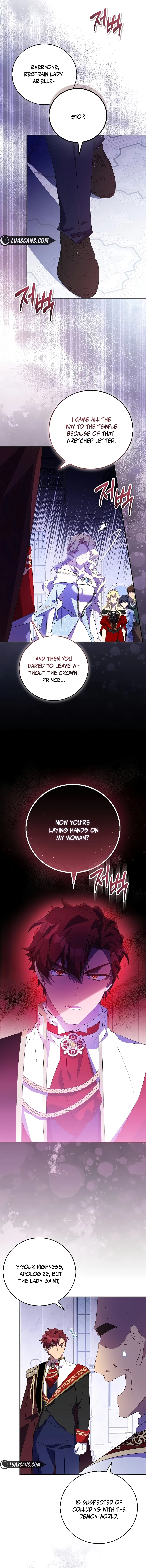 I’m a Fake Saintess but the Gods Are Obsessed Chapter 77 - Page 9