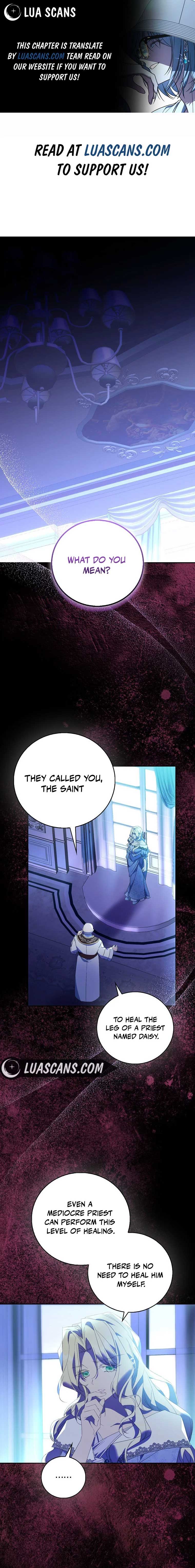I’m a Fake Saintess but the Gods Are Obsessed Chapter 79 - Page 0