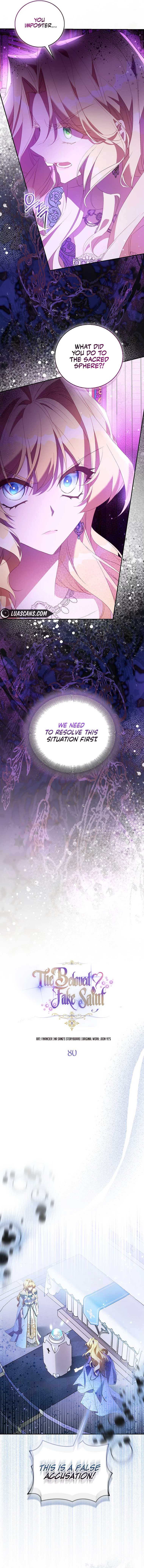 I’m a Fake Saintess but the Gods Are Obsessed Chapter 80 - Page 2