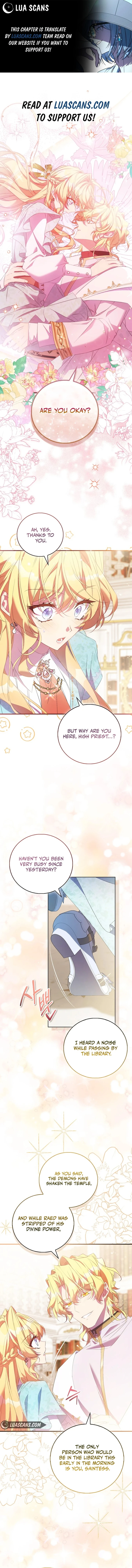 I’m a Fake Saintess but the Gods Are Obsessed Chapter 84 - Page 0