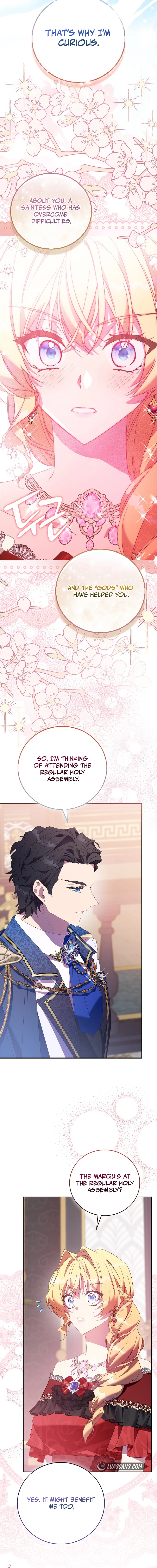 I’m a Fake Saintess but the Gods Are Obsessed Chapter 85 - Page 3
