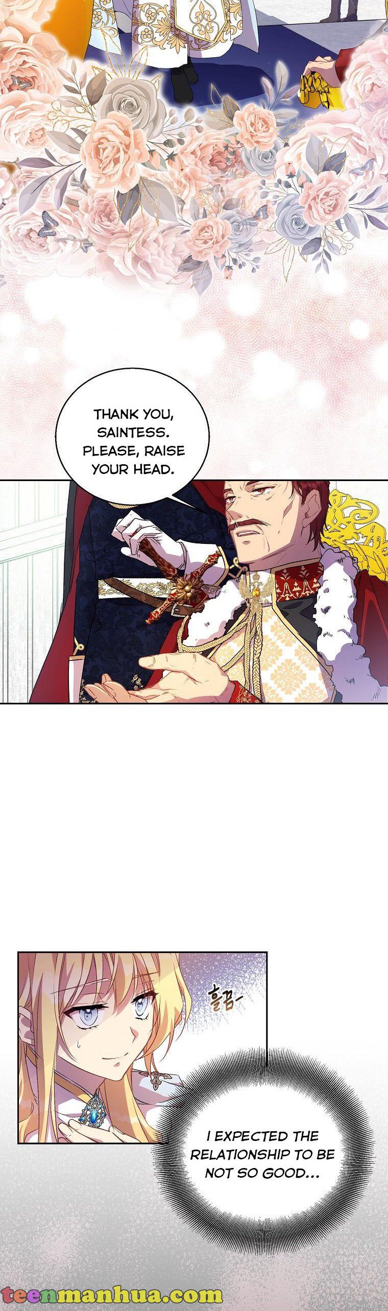 I’m a Fake Saintess but the Gods Are Obsessed Chapter 9 - Page 1