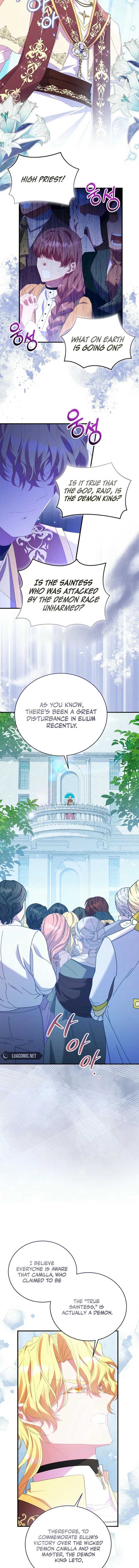 I’m a Fake Saintess but the Gods Are Obsessed Chapter 97 - Page 1