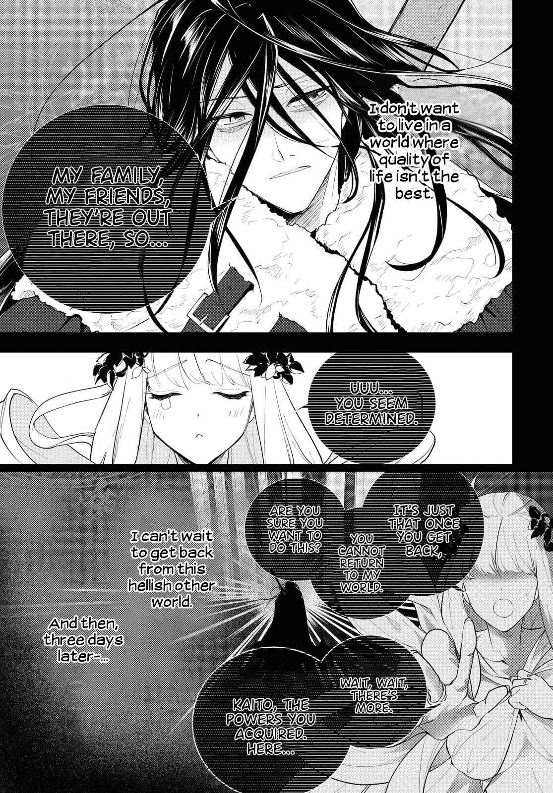 I’m a Former Hero Returning From Another World, But I Was Involved in a Death Game Chapter 1.2 - Page 4