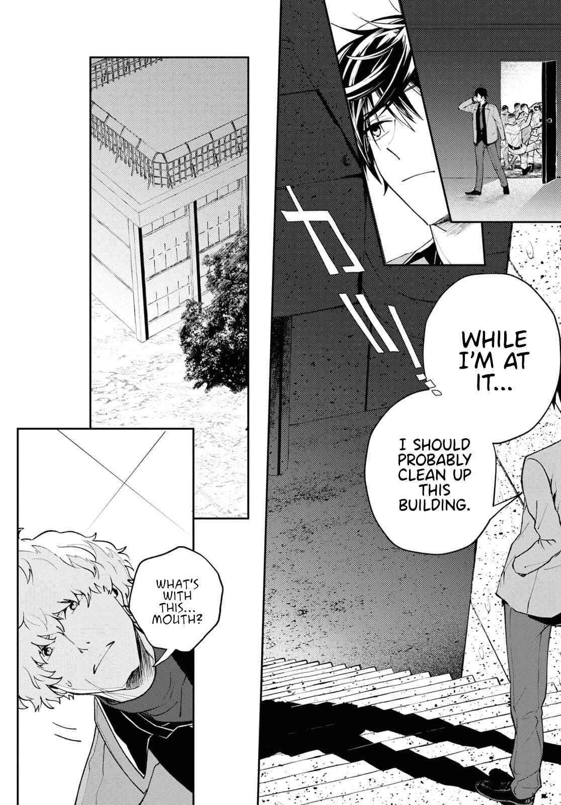 I’m a Former Hero Returning From Another World, But I Was Involved in a Death Game Chapter 3 - Page 14