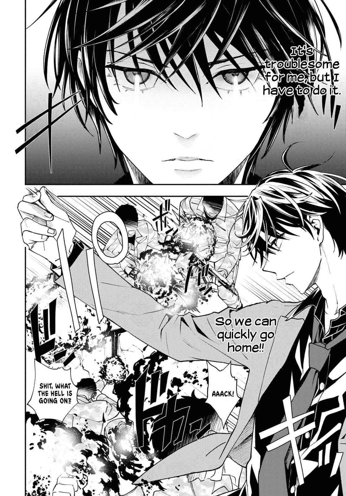 I’m a Former Hero Returning From Another World, But I Was Involved in a Death Game Chapter 4 - Page 20