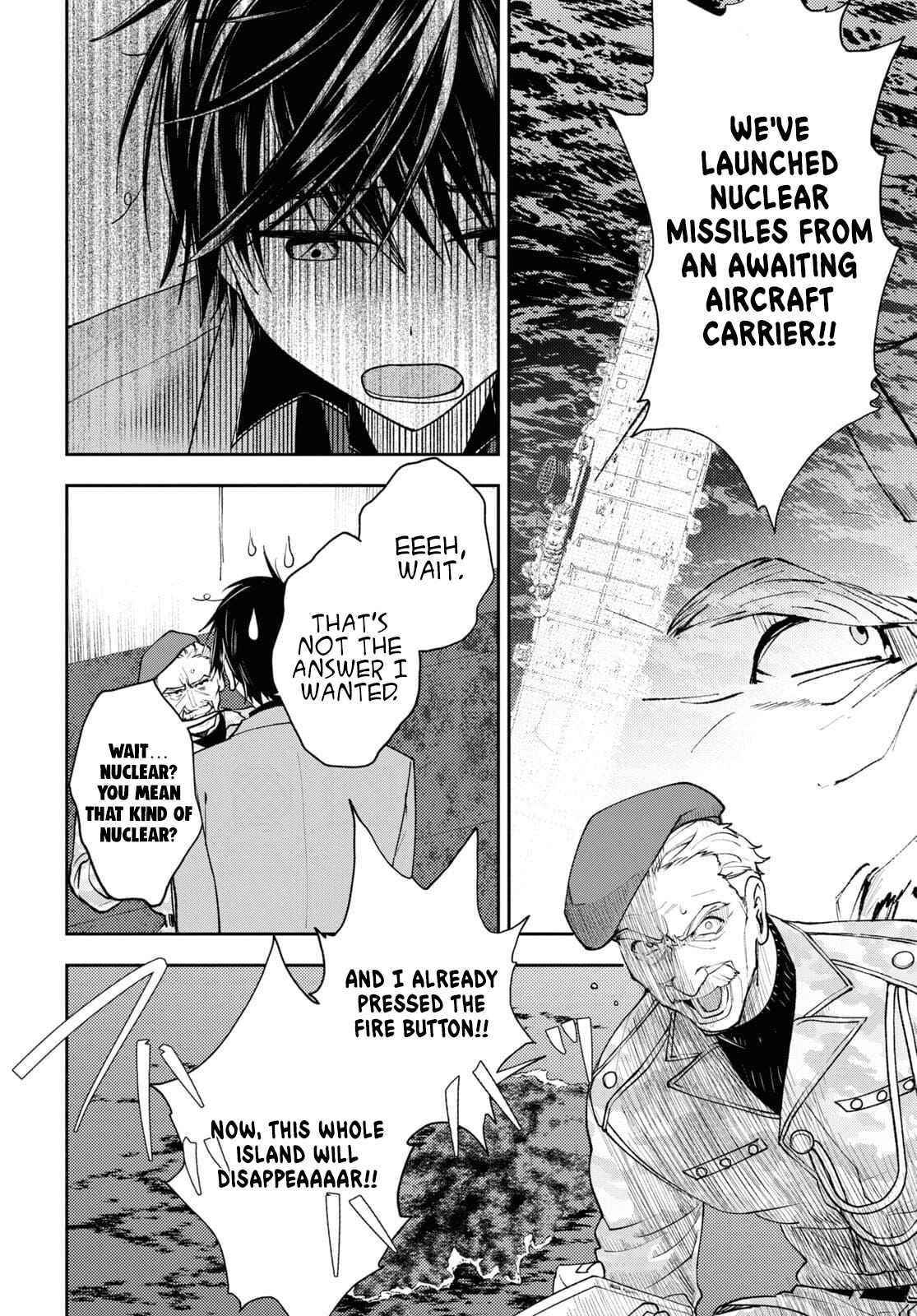 I’m a Former Hero Returning From Another World, But I Was Involved in a Death Game Chapter 4 - Page 22