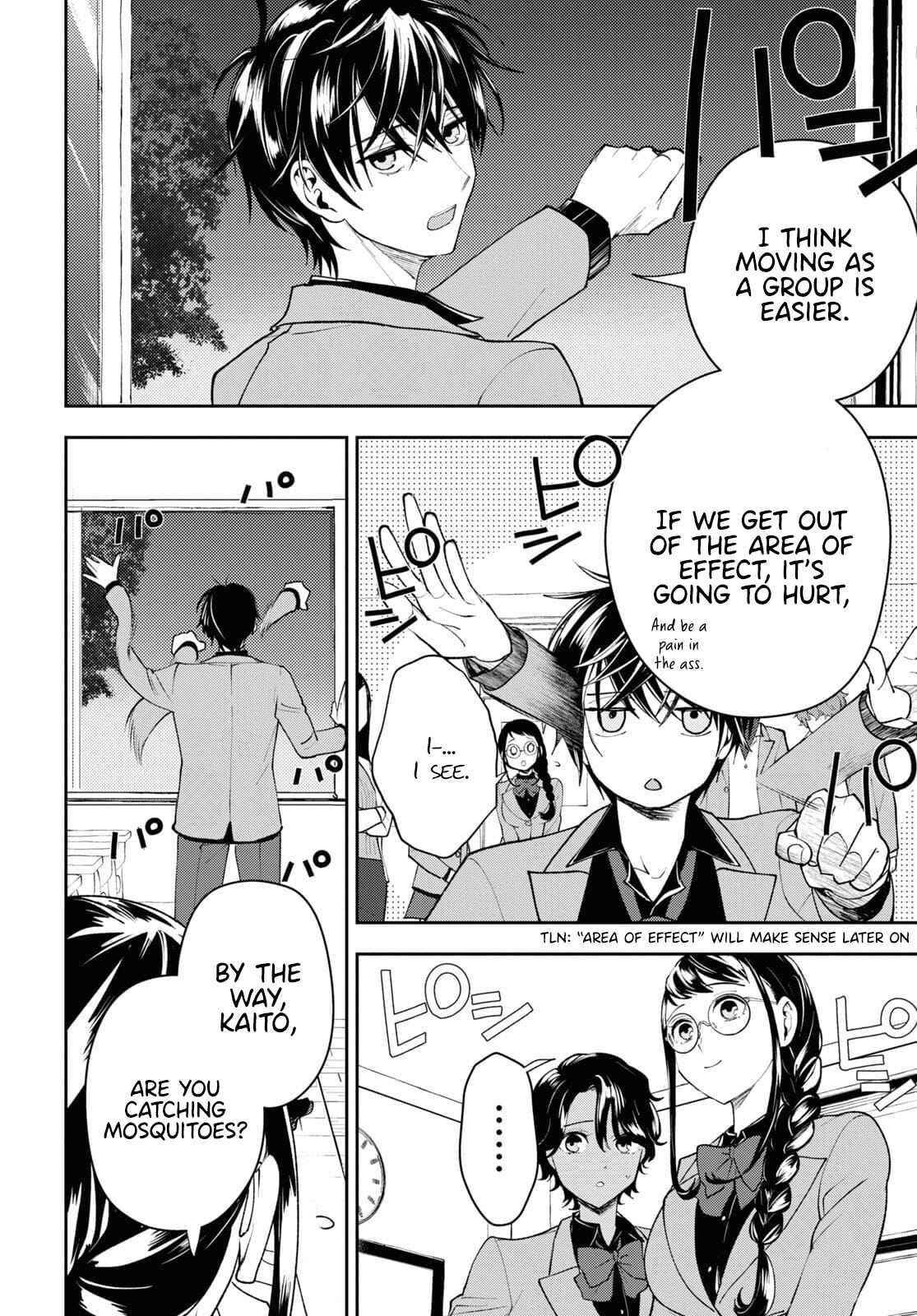 I’m a Former Hero Returning From Another World, But I Was Involved in a Death Game Chapter 4 - Page 4