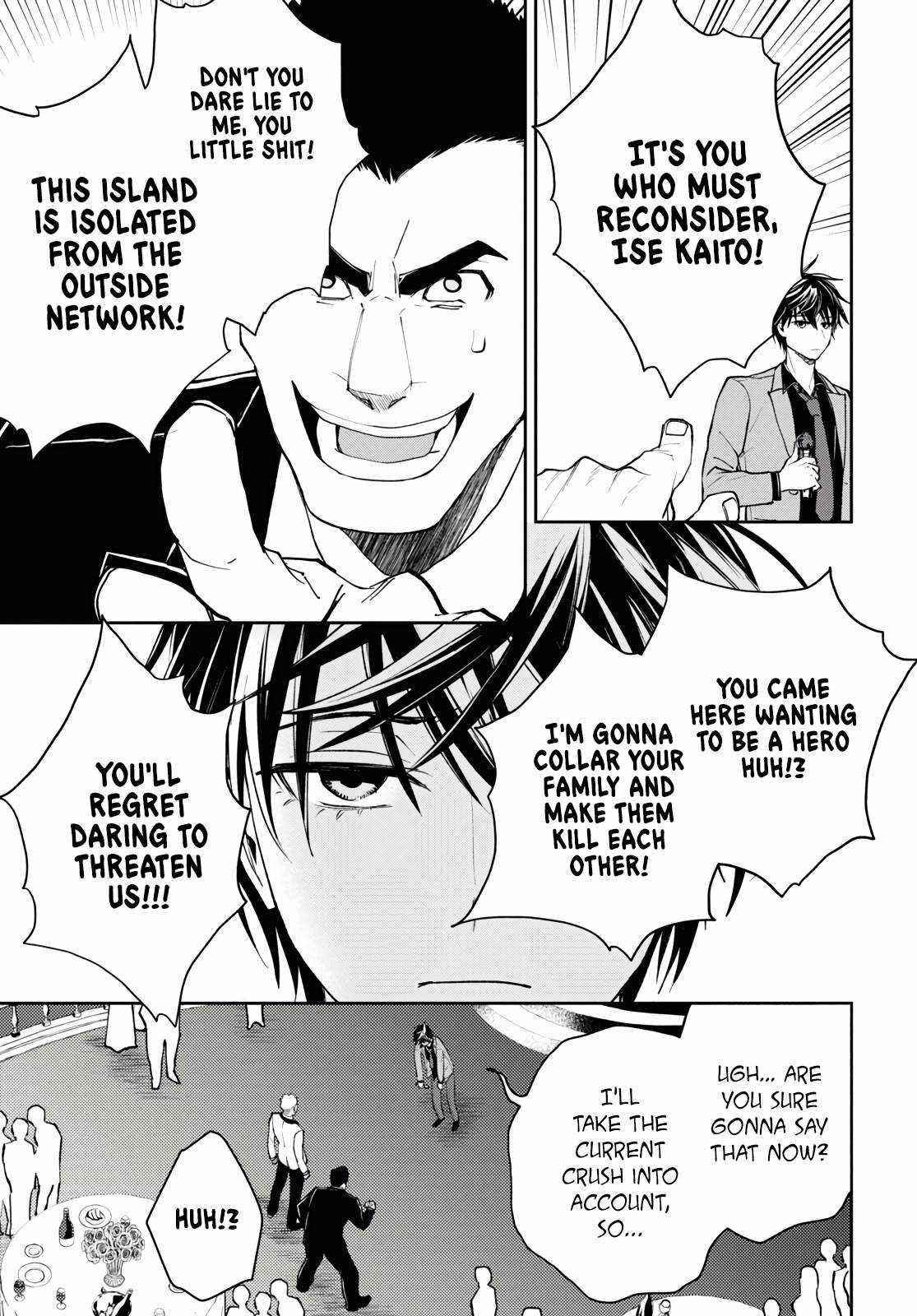 I’m a Former Hero Returning From Another World, But I Was Involved in a Death Game Chapter 6 - Page 9