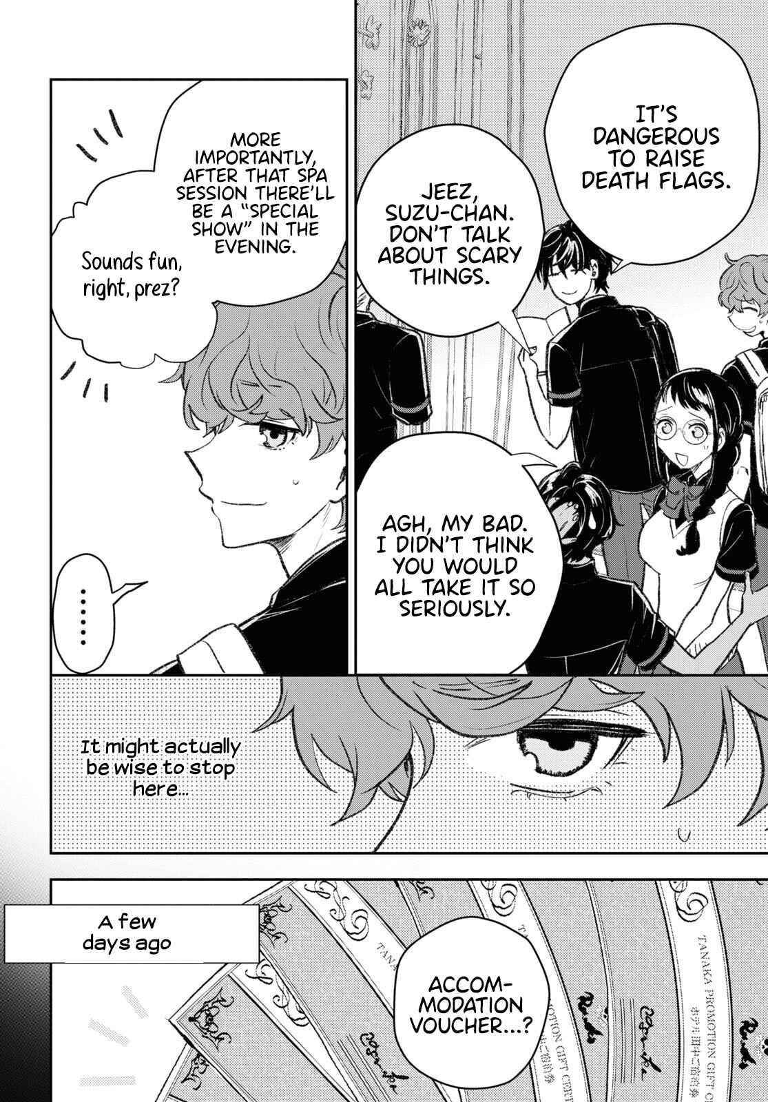 I’m a Former Hero Returning From Another World, But I Was Involved in a Death Game Chapter 9.1 - Page 4