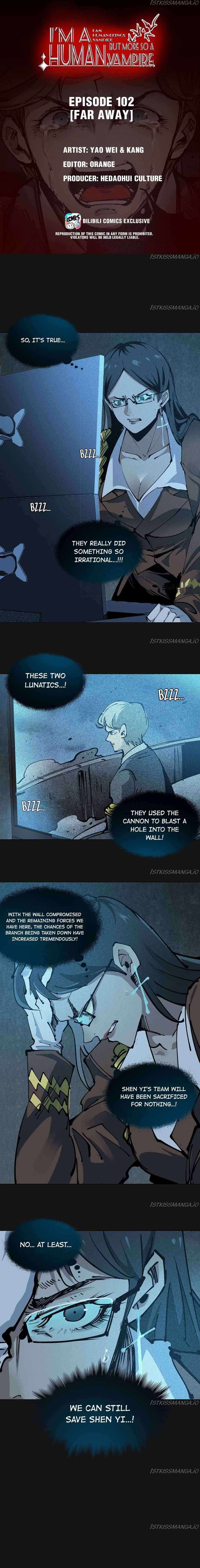 I’m a Human, but More of a Vampire Chapter 102 - Page 1