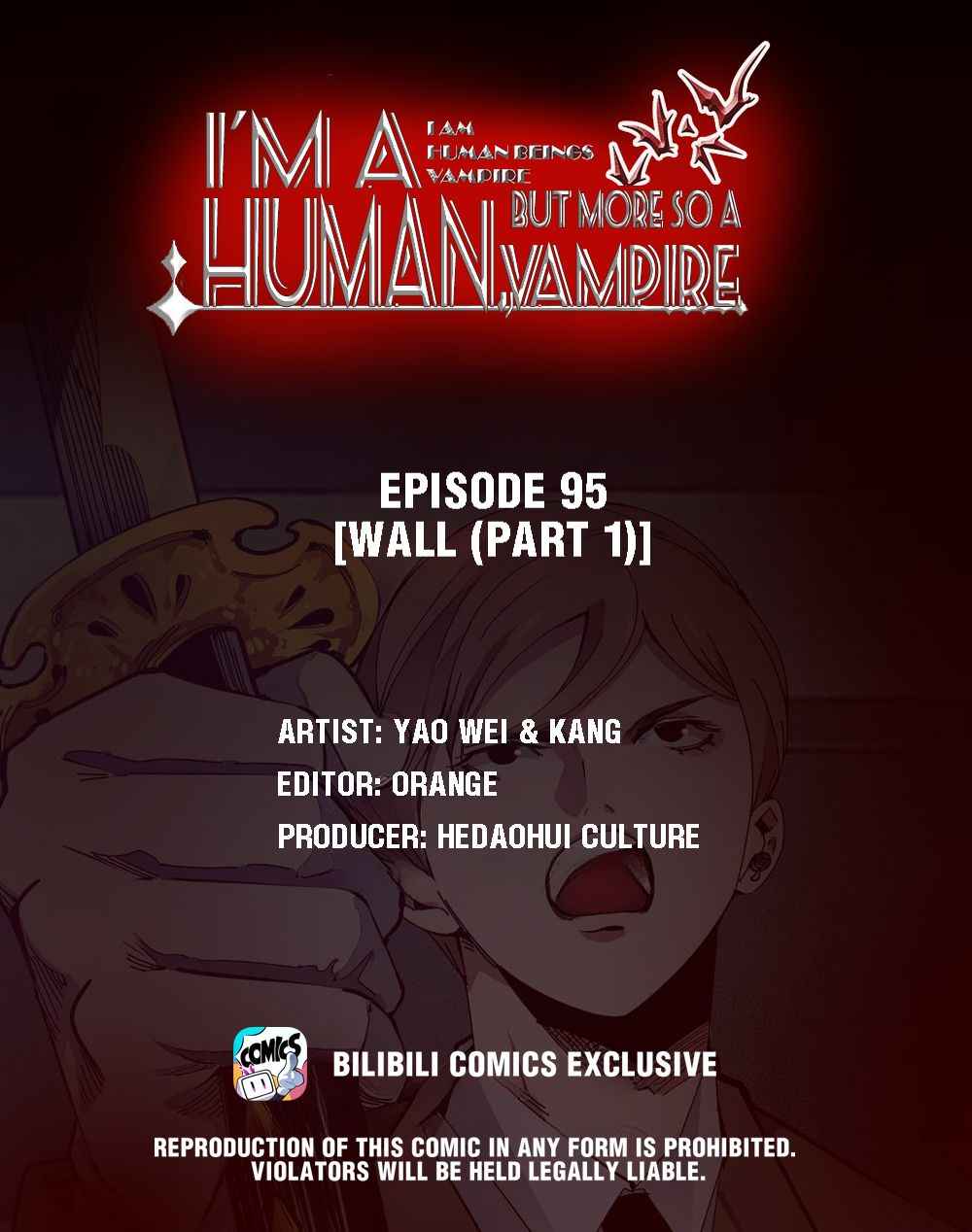 I’m a Human, but More of a Vampire Chapter 95 - Page 1