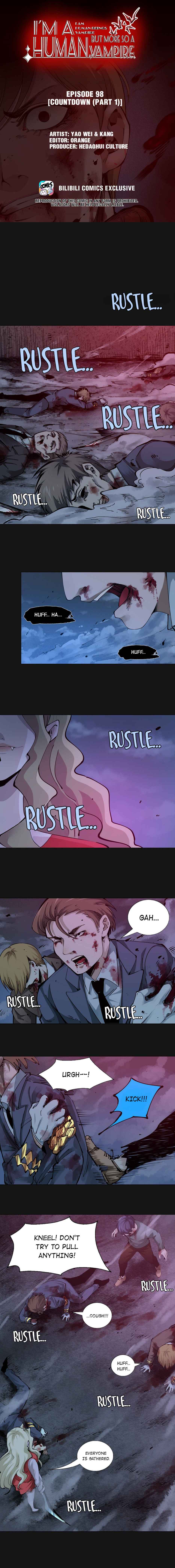 I’m a Human, but More of a Vampire Chapter 98 - Page 1
