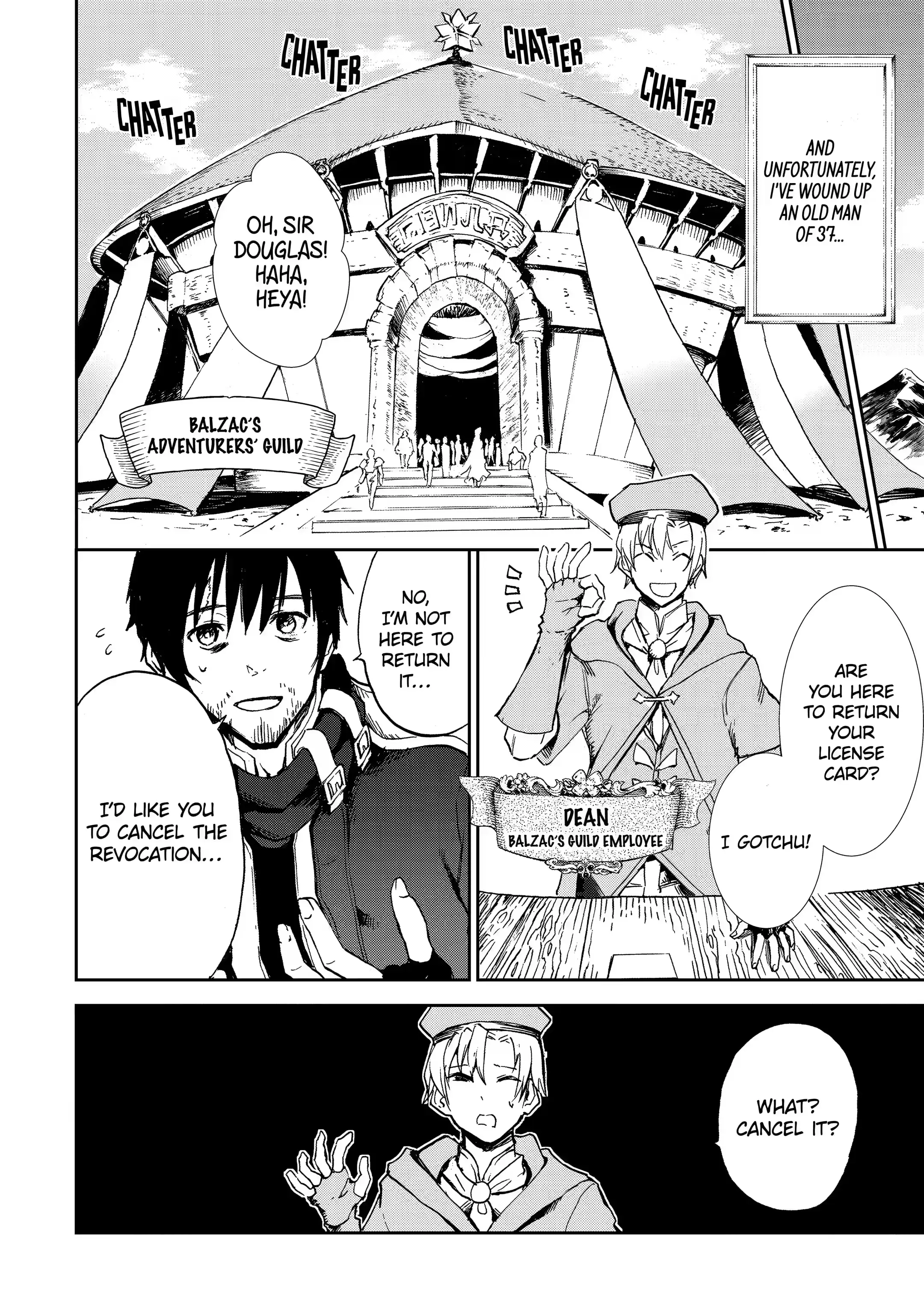 I’m a Middle-Aged Man Who Got My Adventurer License Revoked Chapter 1.1 - Page 6