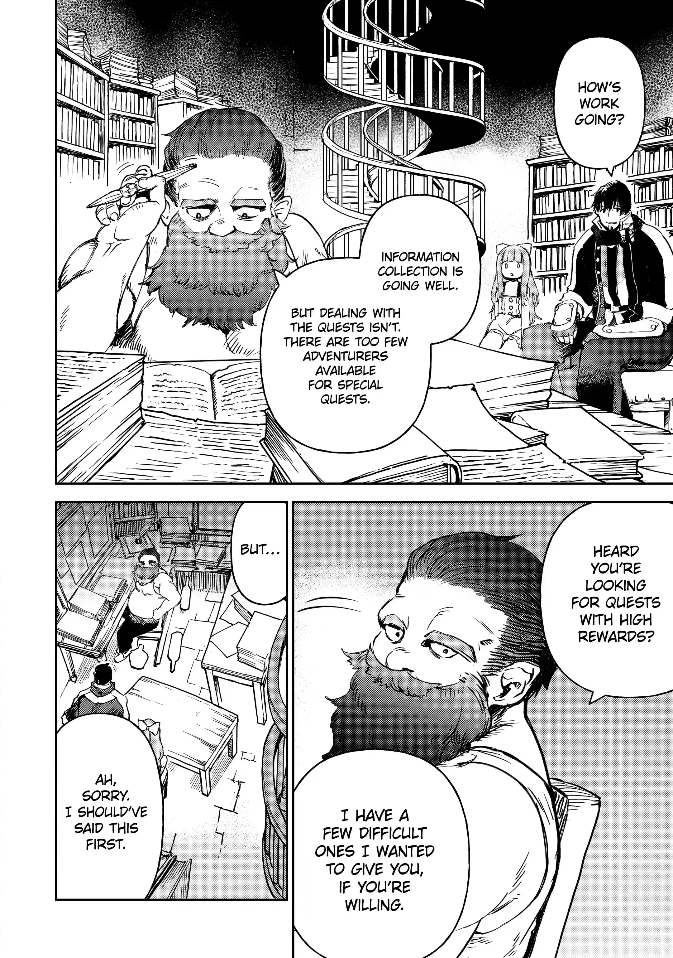 I’m a Middle-Aged Man Who Got My Adventurer License Revoked Chapter 13.3 - Page 3