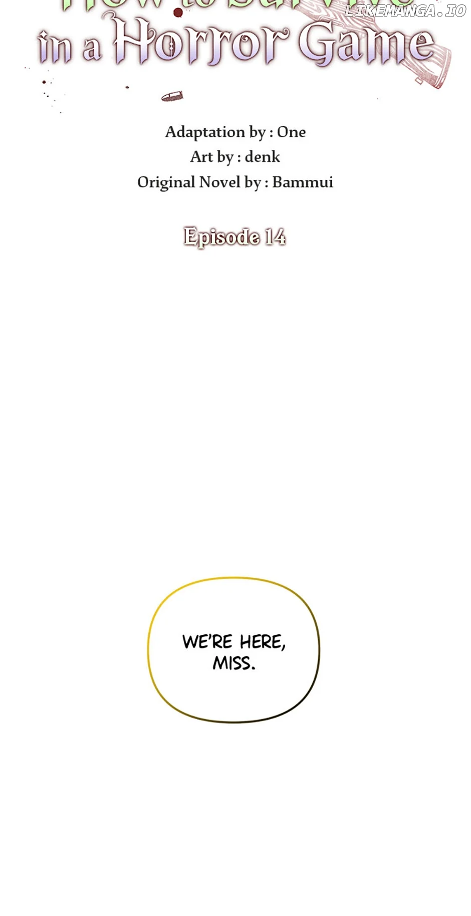 I’m a Supporting Role in a Horror Game, Don’t Kill Me Chapter 14 - Page 14