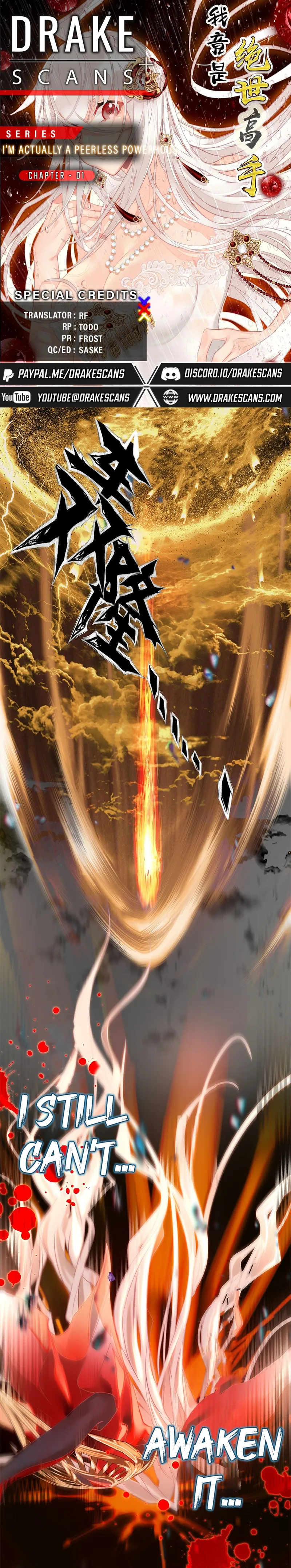 I’m Actually a Peerless Powerhouse Chapter 1 - Page 0