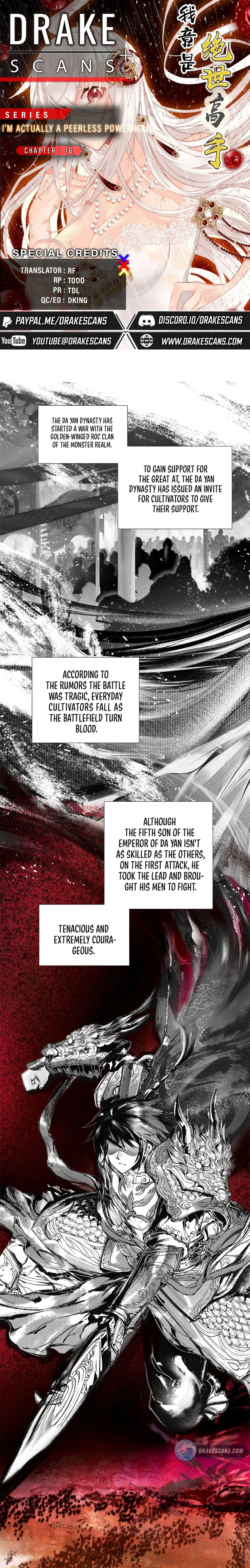 I’m Actually a Peerless Powerhouse Chapter 16 - Page 0