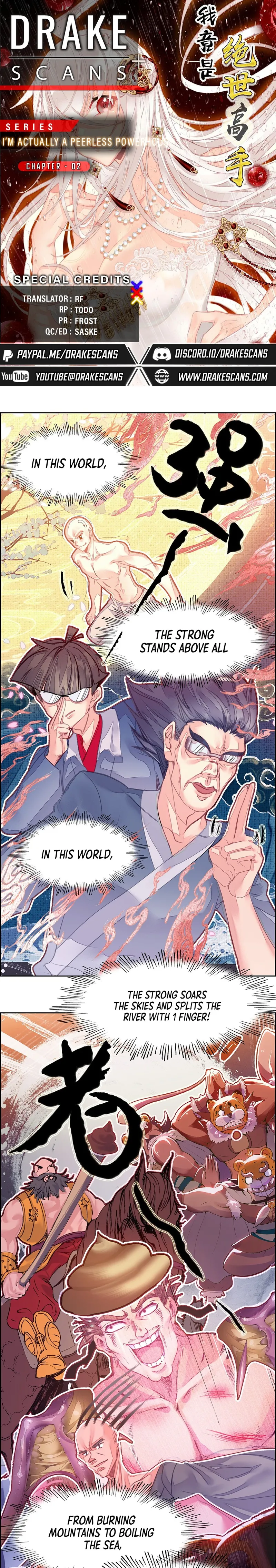 I’m Actually a Peerless Powerhouse Chapter 2 - Page 0