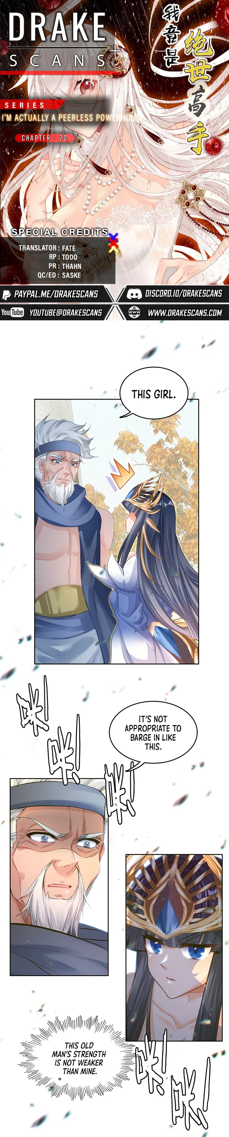I’m Actually a Peerless Powerhouse Chapter 20 - Page 0