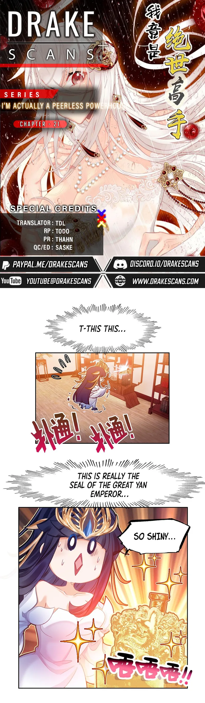 I’m Actually a Peerless Powerhouse Chapter 21 - Page 0
