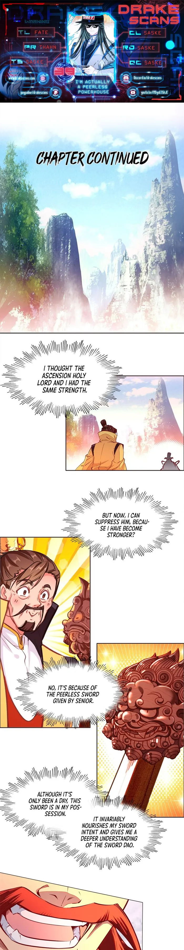 I’m Actually a Peerless Powerhouse Chapter 39 - Page 0