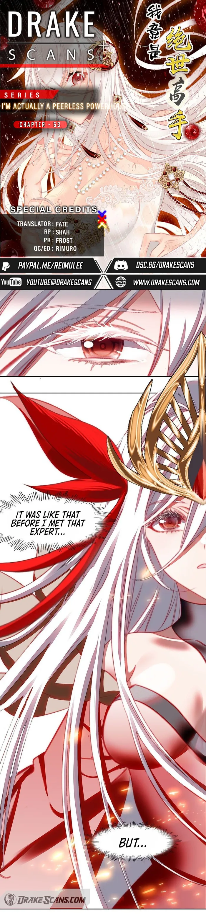 I’m Actually a Peerless Powerhouse Chapter 53 - Page 0