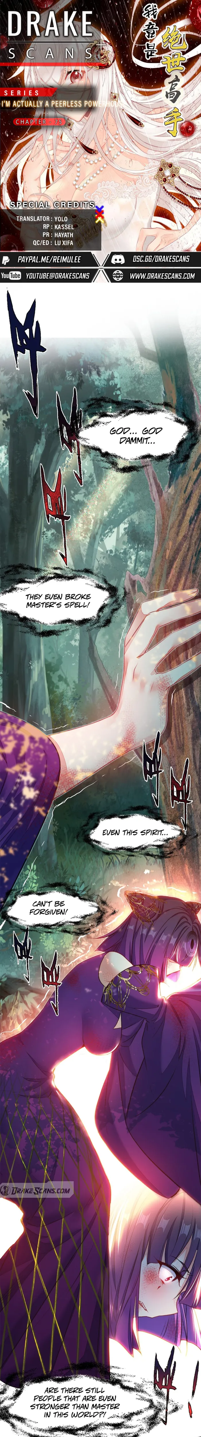 I’m Actually a Peerless Powerhouse Chapter 75 - Page 0