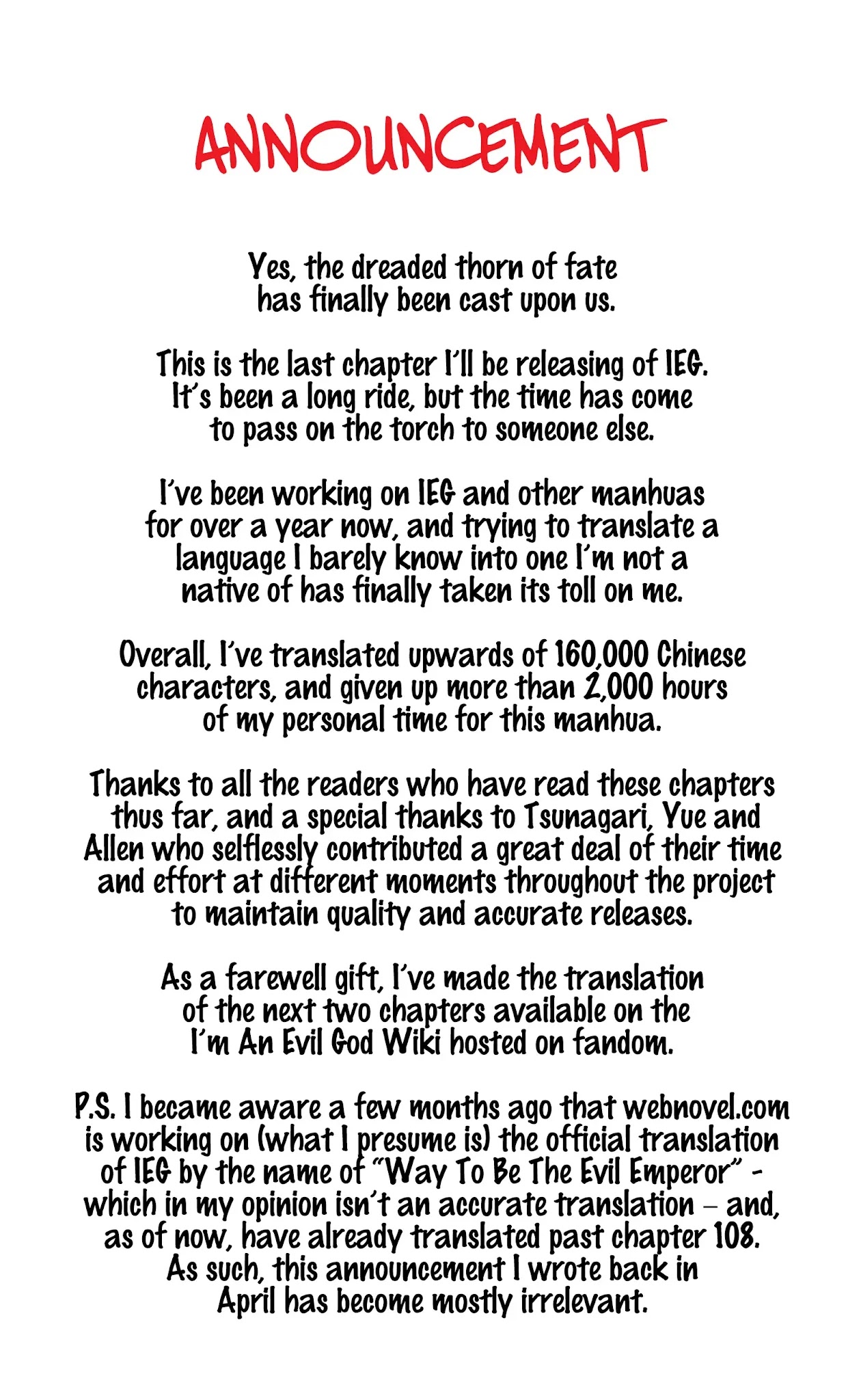 I’m an Evil God Chapter 106 - Page 48