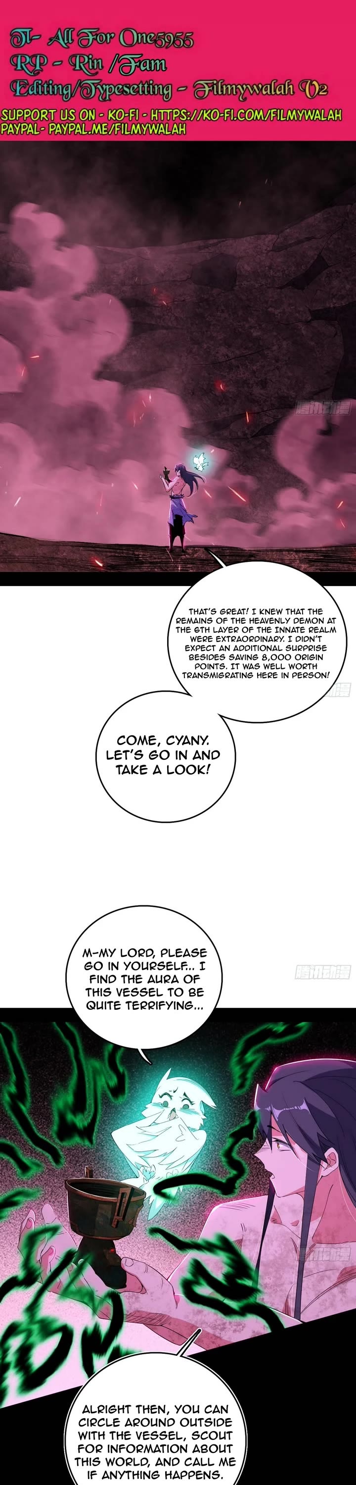 I’m an Evil God Chapter 500 - Page 1