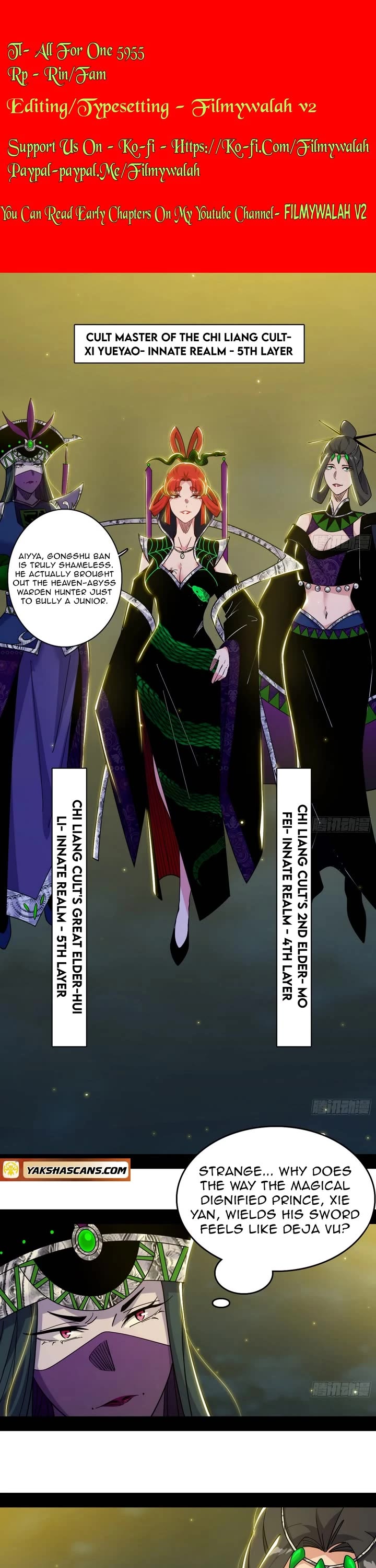 I’m an Evil God Chapter 556 - Page 1
