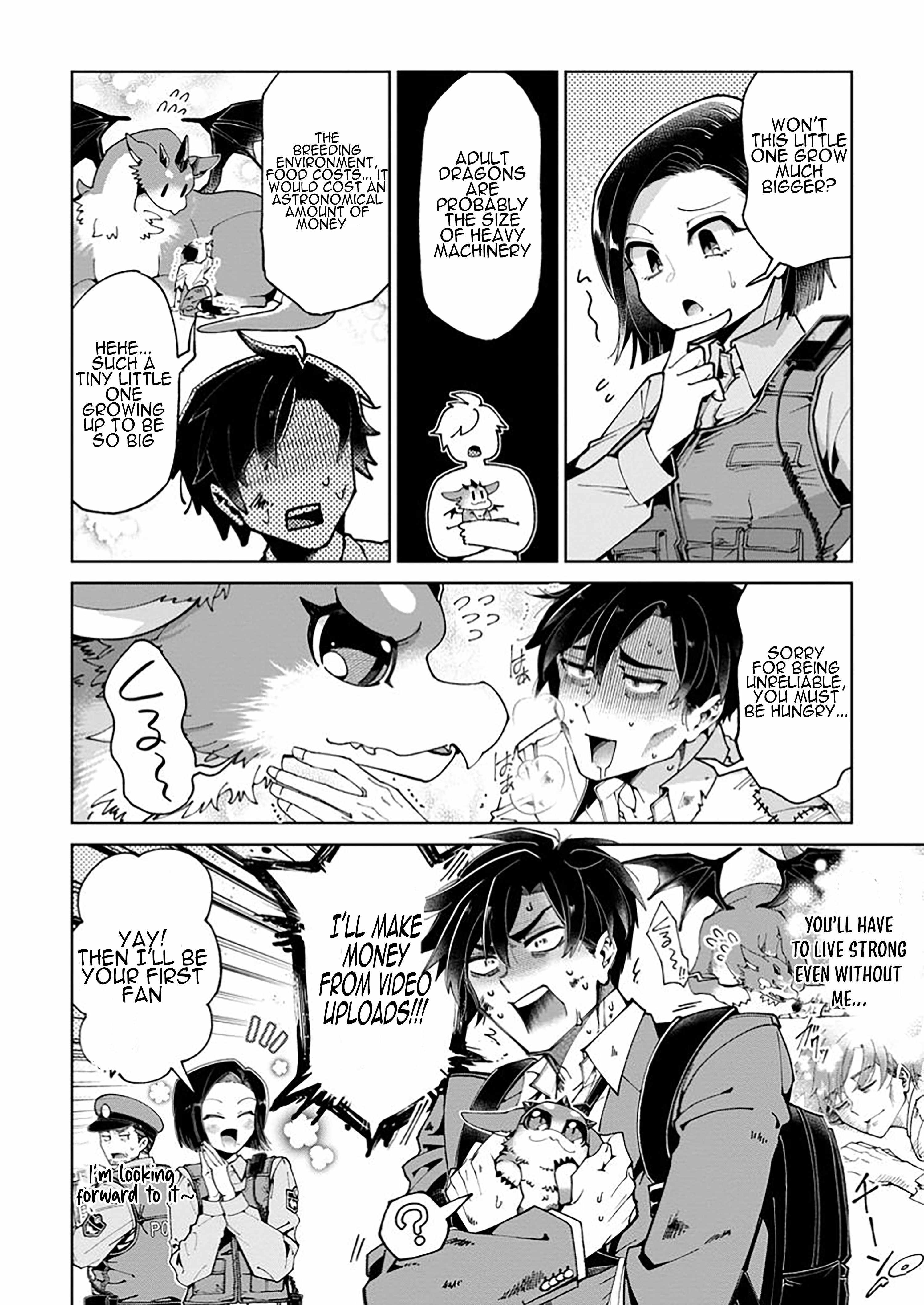 I’m an Overworked Corporate Slave, but After Being Embraced by a Dragon, I Started Streaming My Pet Life With a Tiny Dragon and Monsters on a Farm Chapter 1 - Page 16
