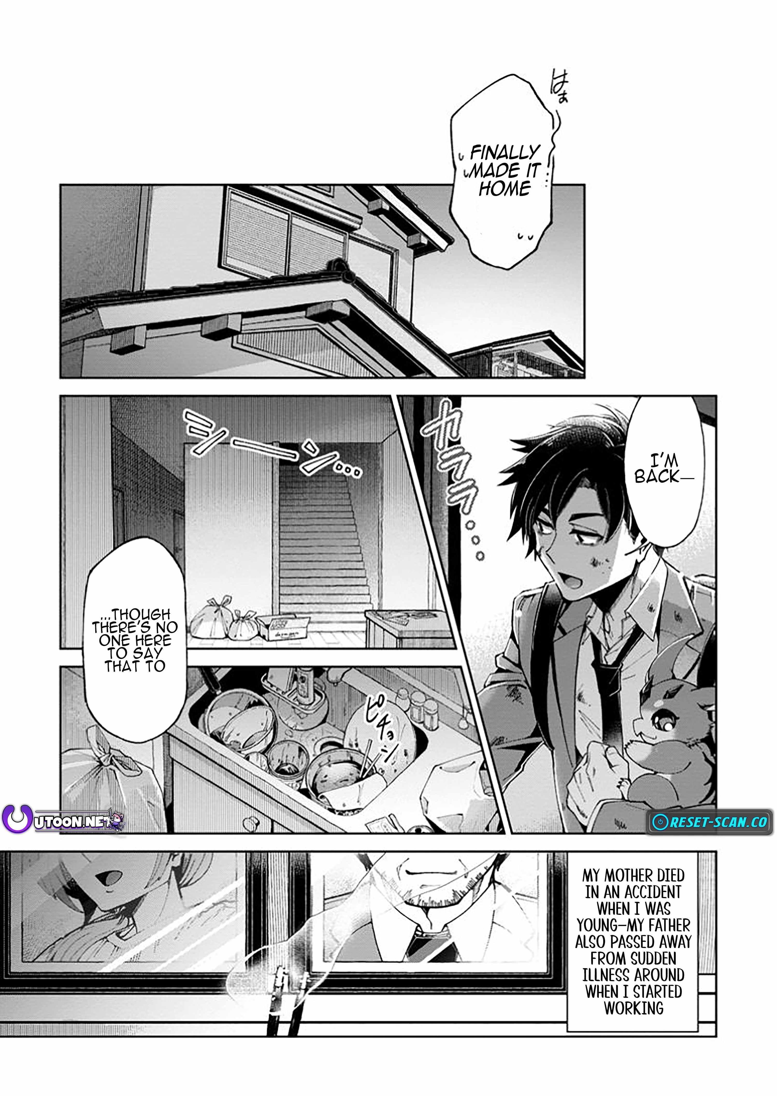 I’m an Overworked Corporate Slave, but After Being Embraced by a Dragon, I Started Streaming My Pet Life With a Tiny Dragon and Monsters on a Farm Chapter 1 - Page 17