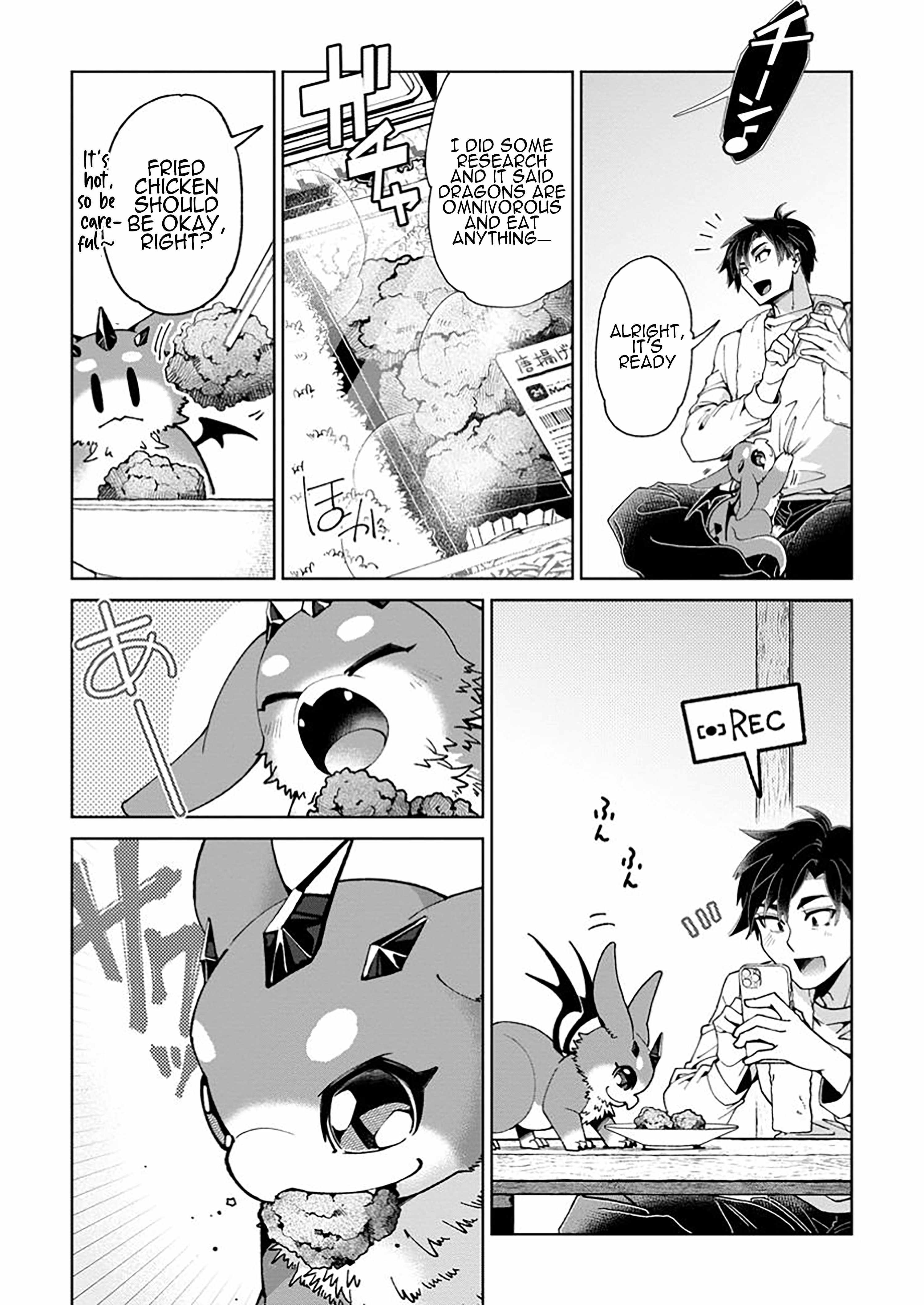 I’m an Overworked Corporate Slave, but After Being Embraced by a Dragon, I Started Streaming My Pet Life With a Tiny Dragon and Monsters on a Farm Chapter 1 - Page 20
