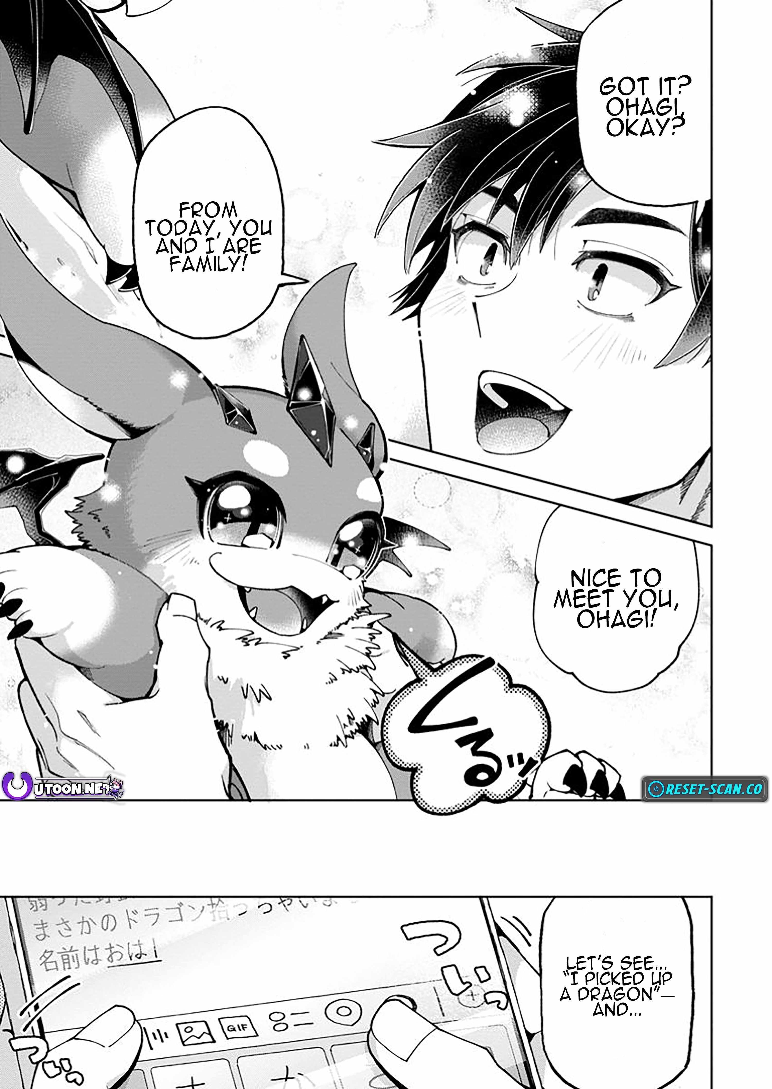 I’m an Overworked Corporate Slave, but After Being Embraced by a Dragon, I Started Streaming My Pet Life With a Tiny Dragon and Monsters on a Farm Chapter 1 - Page 25