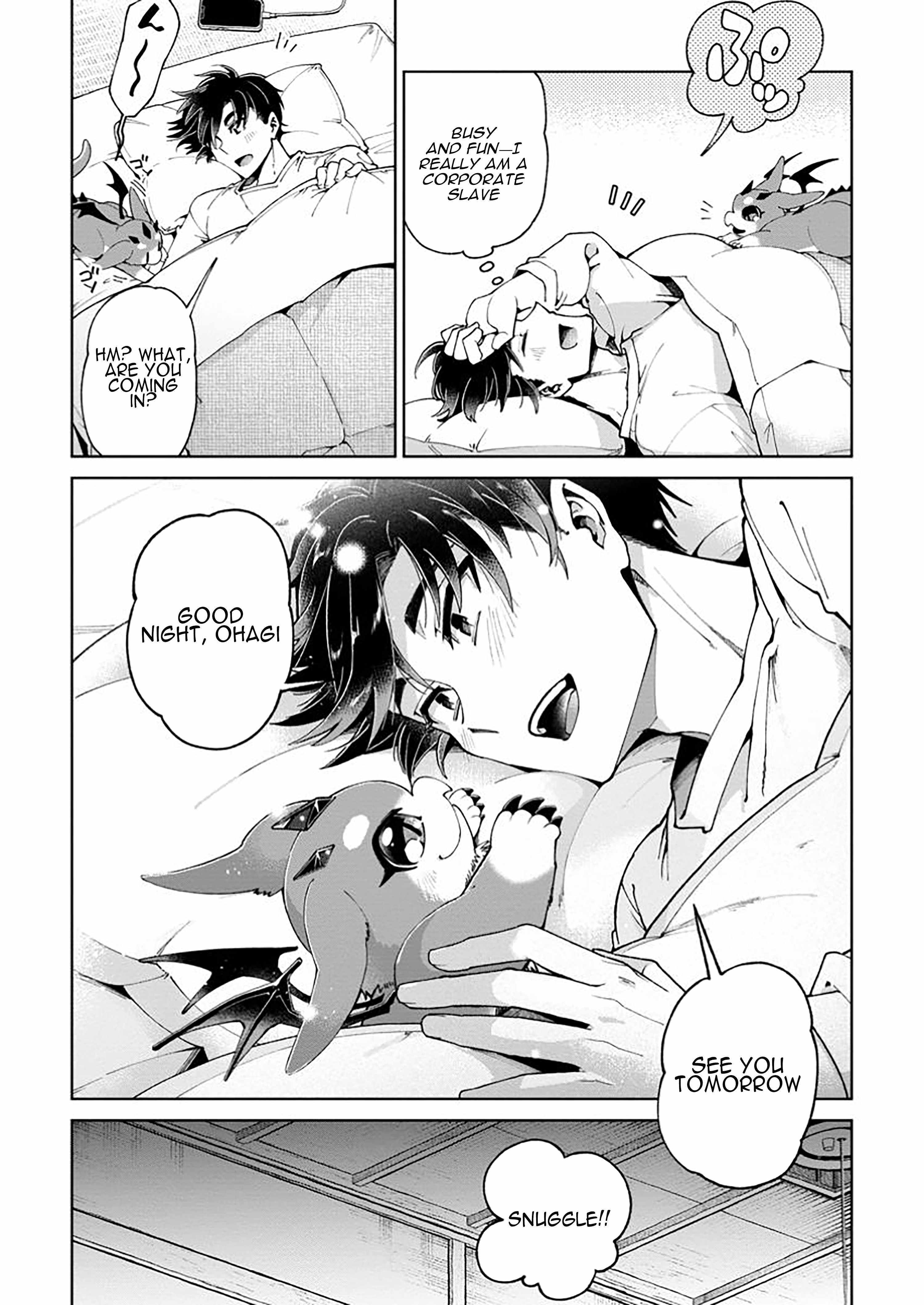 I’m an Overworked Corporate Slave, but After Being Embraced by a Dragon, I Started Streaming My Pet Life With a Tiny Dragon and Monsters on a Farm Chapter 1 - Page 27