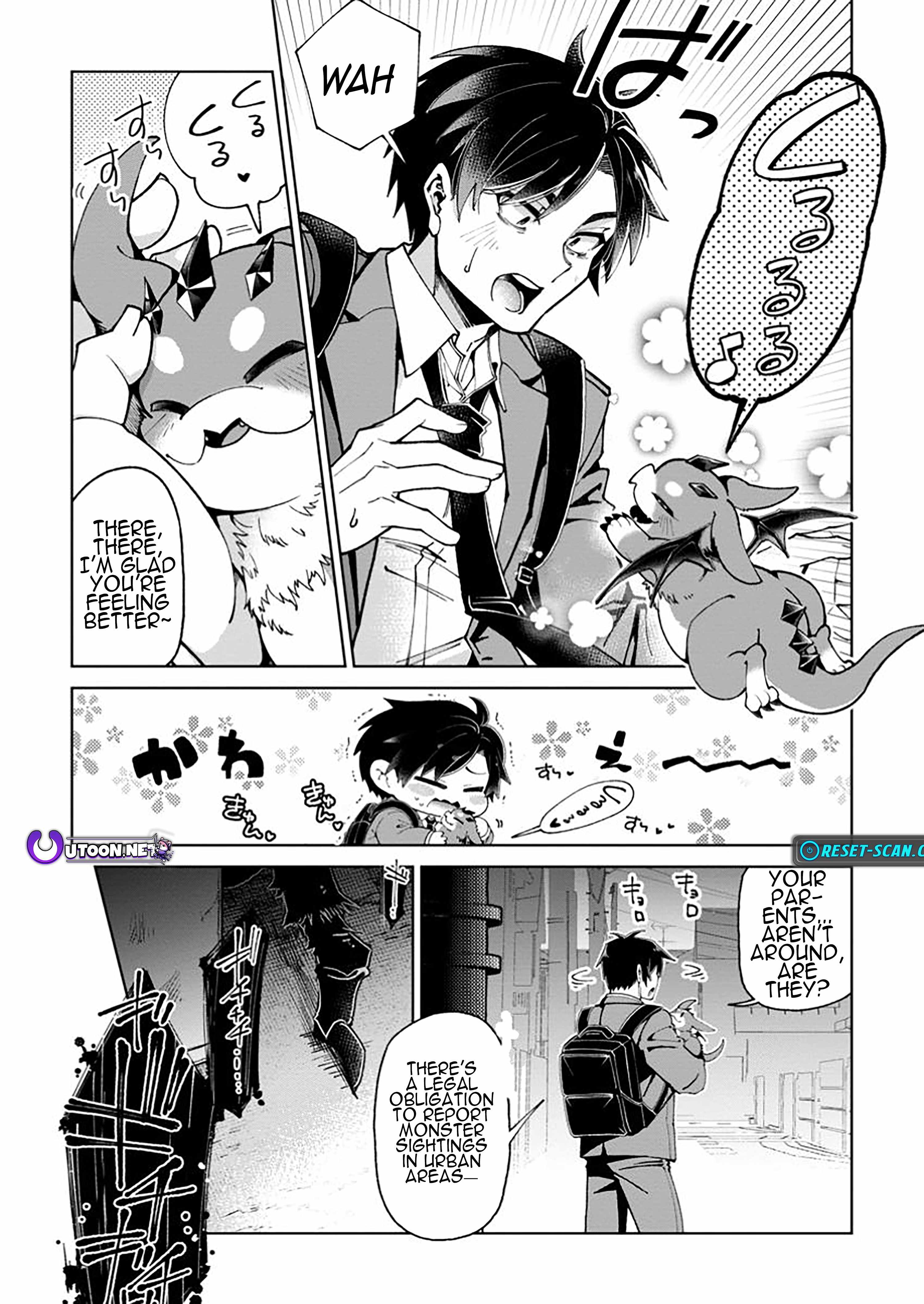 I’m an Overworked Corporate Slave, but After Being Embraced by a Dragon, I Started Streaming My Pet Life With a Tiny Dragon and Monsters on a Farm Chapter 1 - Page 9