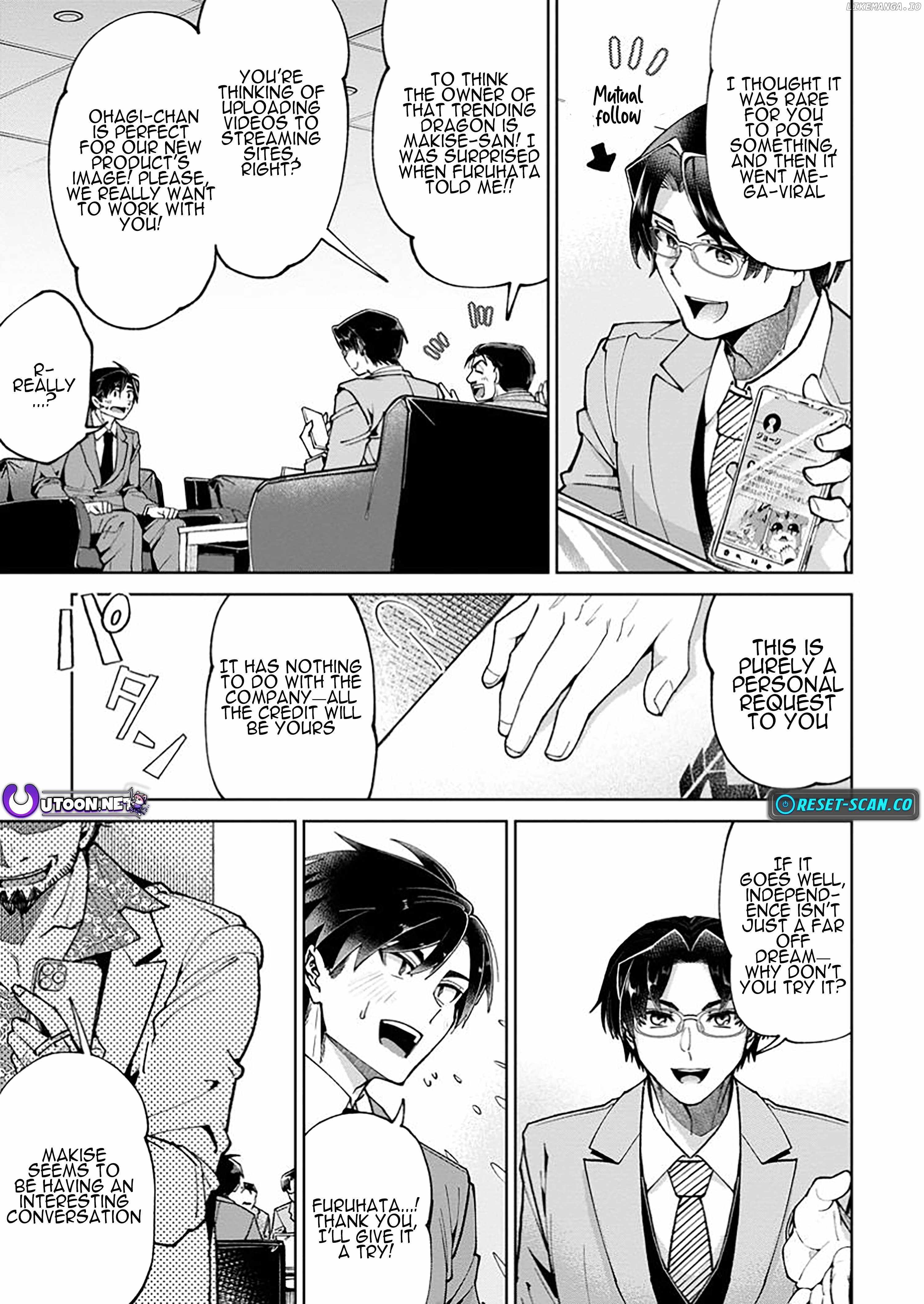 I’m an Overworked Corporate Slave, but After Being Embraced by a Dragon, I Started Streaming My Pet Life With a Tiny Dragon and Monsters on a Farm Chapter 2.1 - Page 9