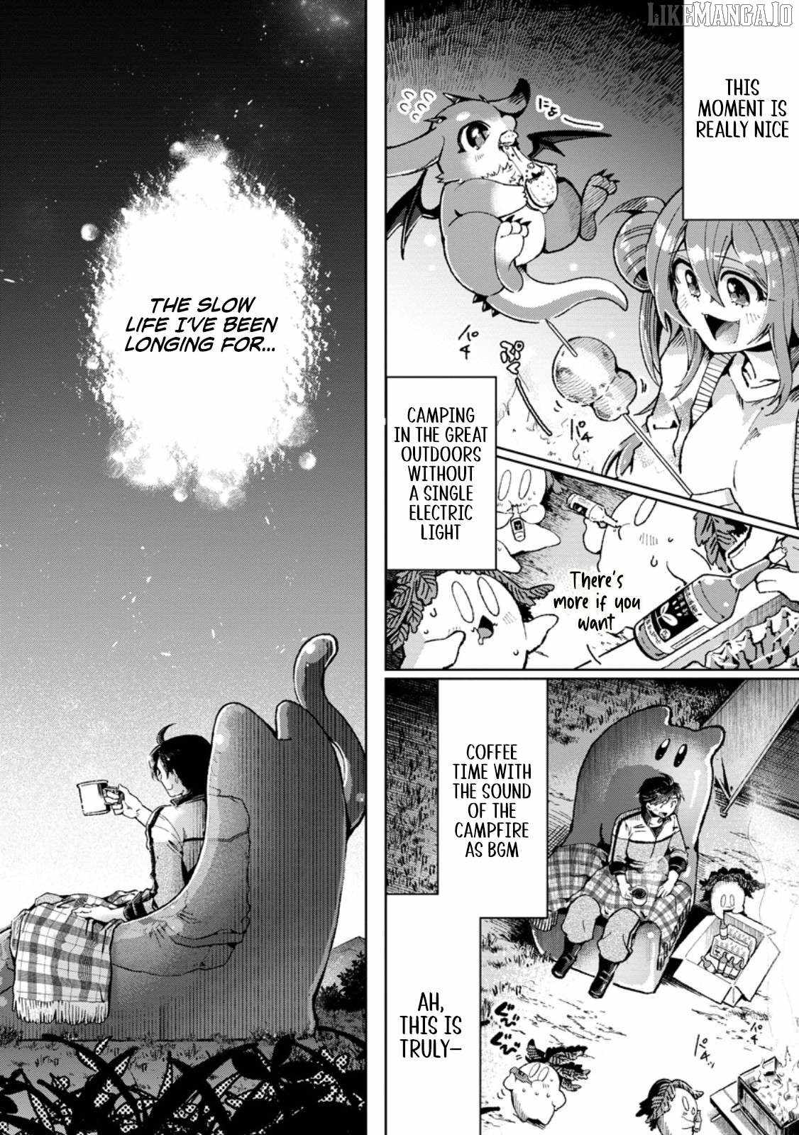 I’m an Overworked Corporate Slave, but After Being Embraced by a Dragon, I Started Streaming My Pet Life With a Tiny Dragon and Monsters on a Farm Chapter 7.3 - Page 3