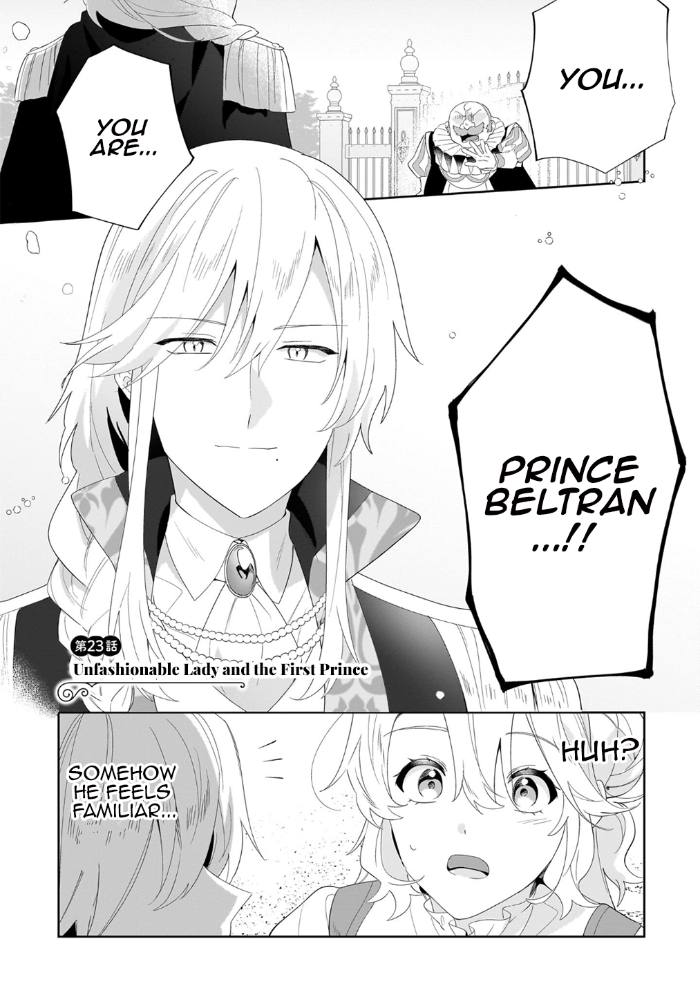 I’m an Unfashionable Lady, but When I Helped a Villainous Young Lord He Ended up Liking Me Chapter 23 - Page 1