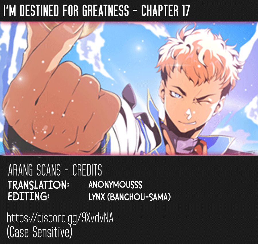 I’m Destined to Greatness! Chapter 17 - Page 0