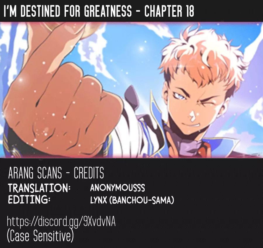 I’m Destined to Greatness! Chapter 18 - Page 0