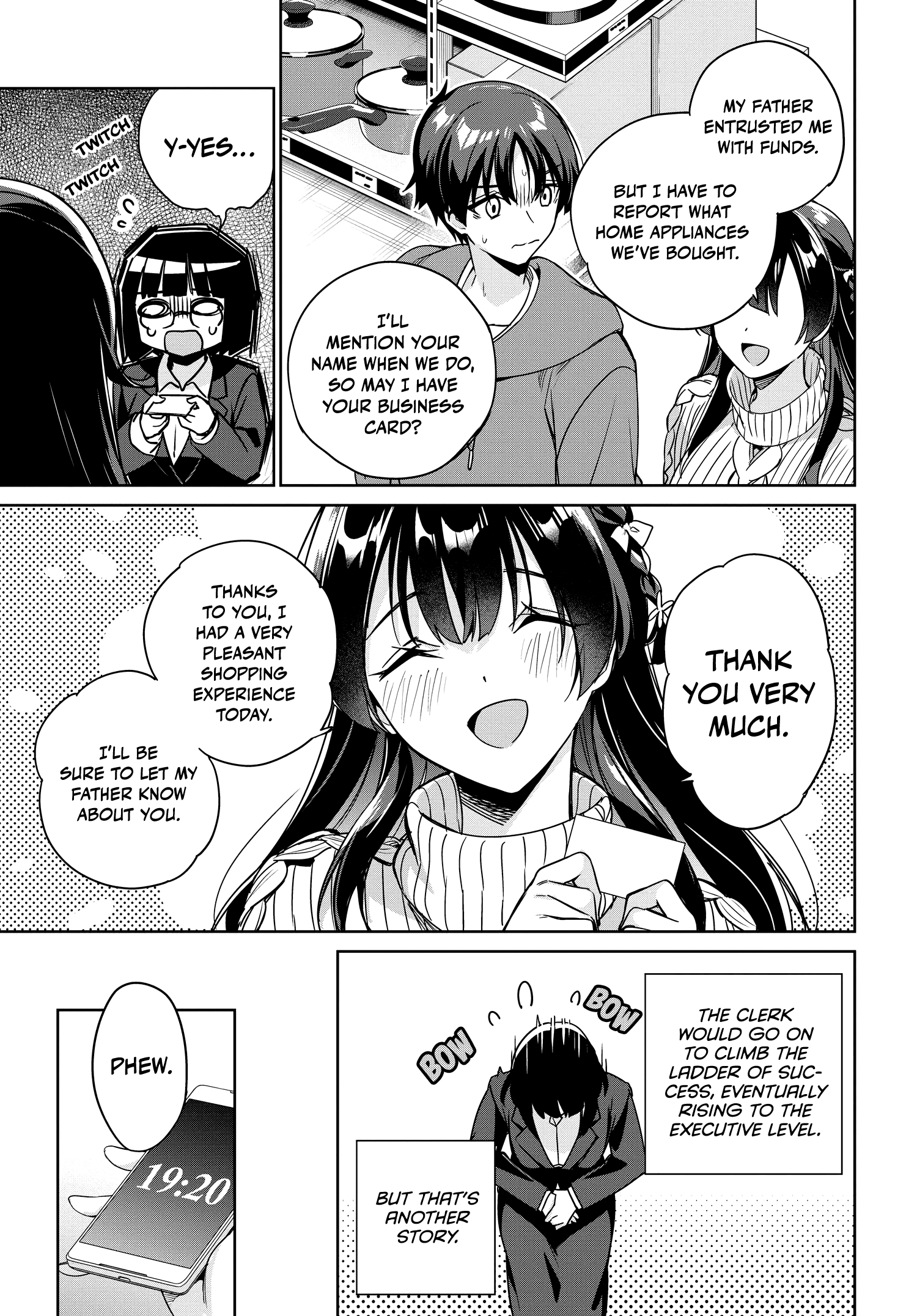 I’m Gonna Live with You Not Because My Parents Left Me Their Debt But Because I Like You Chapter 11 - Page 10