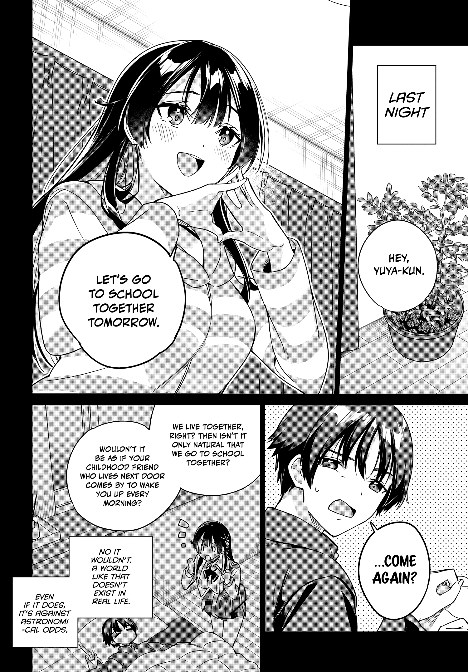 I’m Gonna Live with You Not Because My Parents Left Me Their Debt But Because I Like You Chapter 12 - Page 3