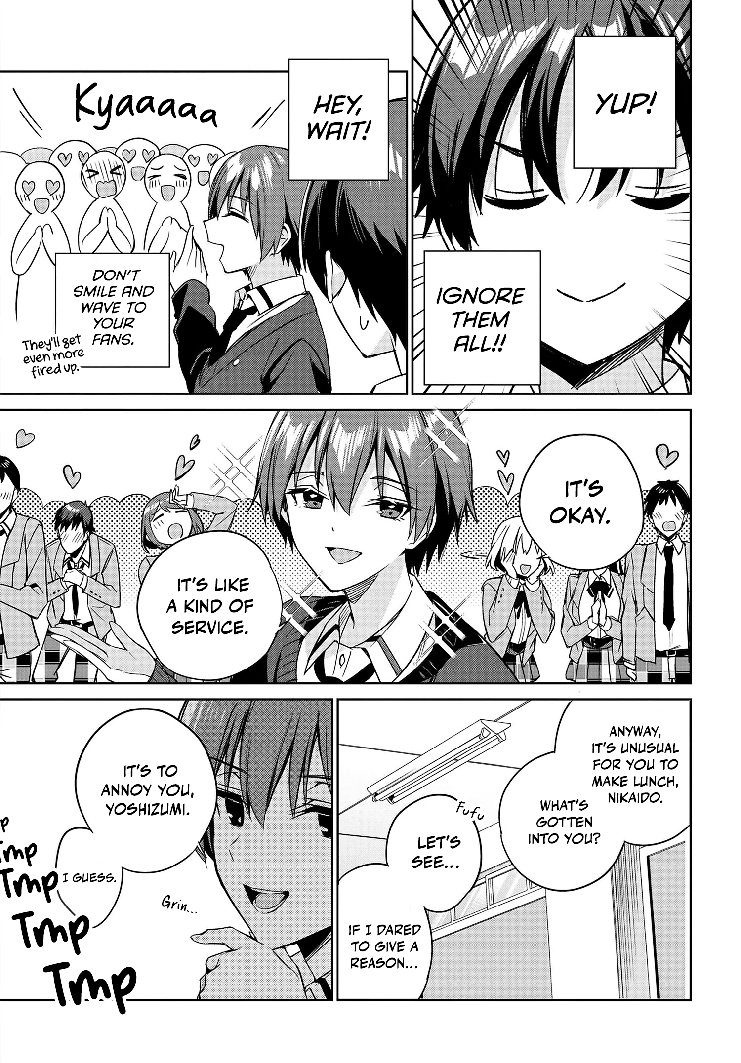 I’m Gonna Live with You Not Because My Parents Left Me Their Debt But Because I Like You Chapter 14 - Page 8