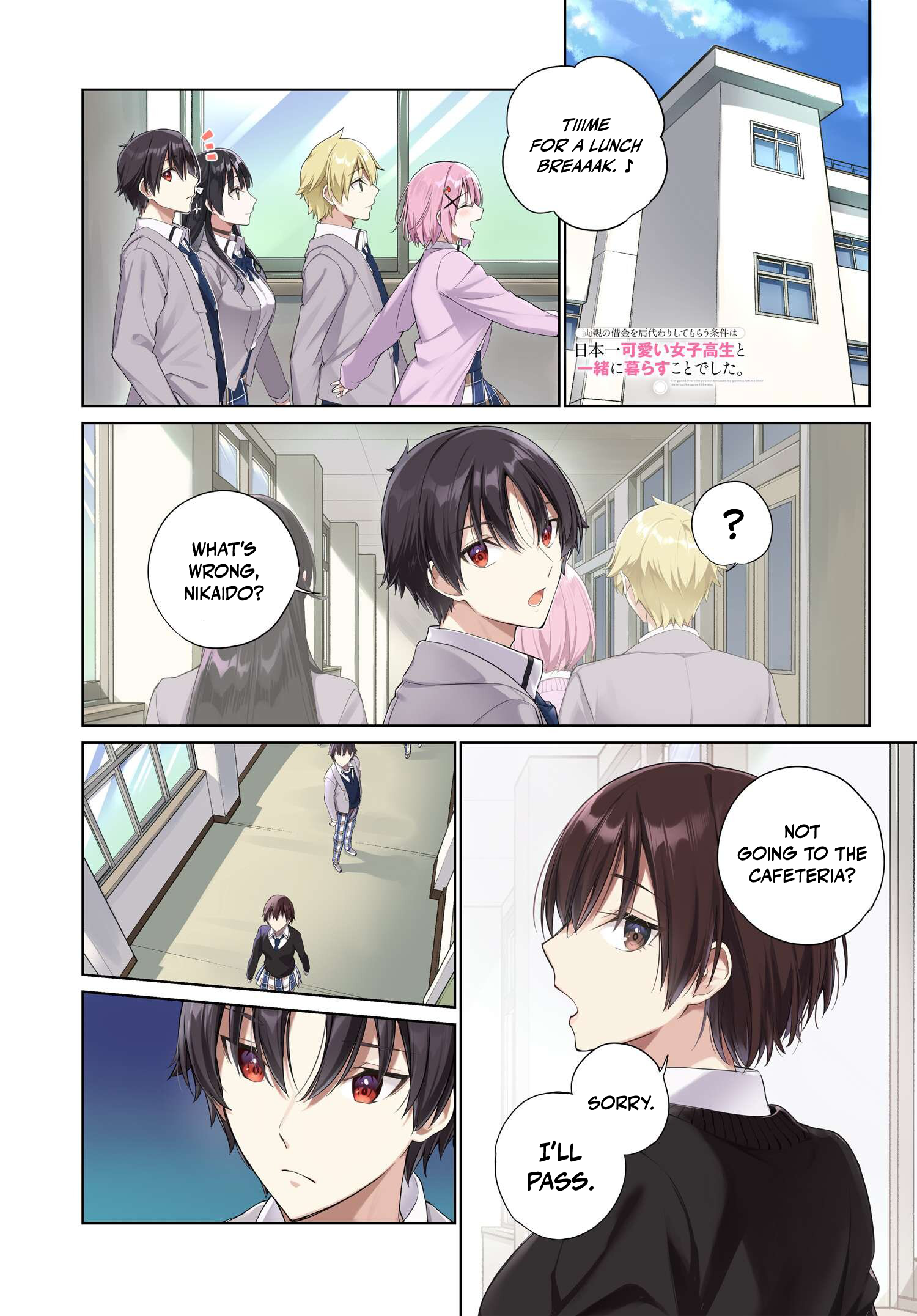 I’m Gonna Live with You Not Because My Parents Left Me Their Debt But Because I Like You Chapter 22 - Page 2