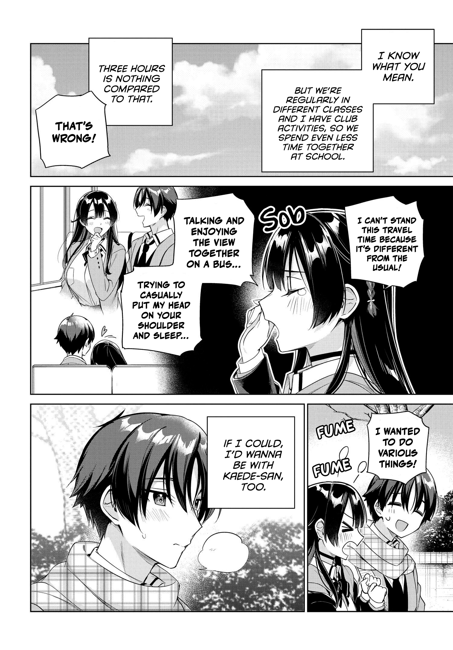 I’m Gonna Live with You Not Because My Parents Left Me Their Debt But Because I Like You Chapter 23 - Page 3