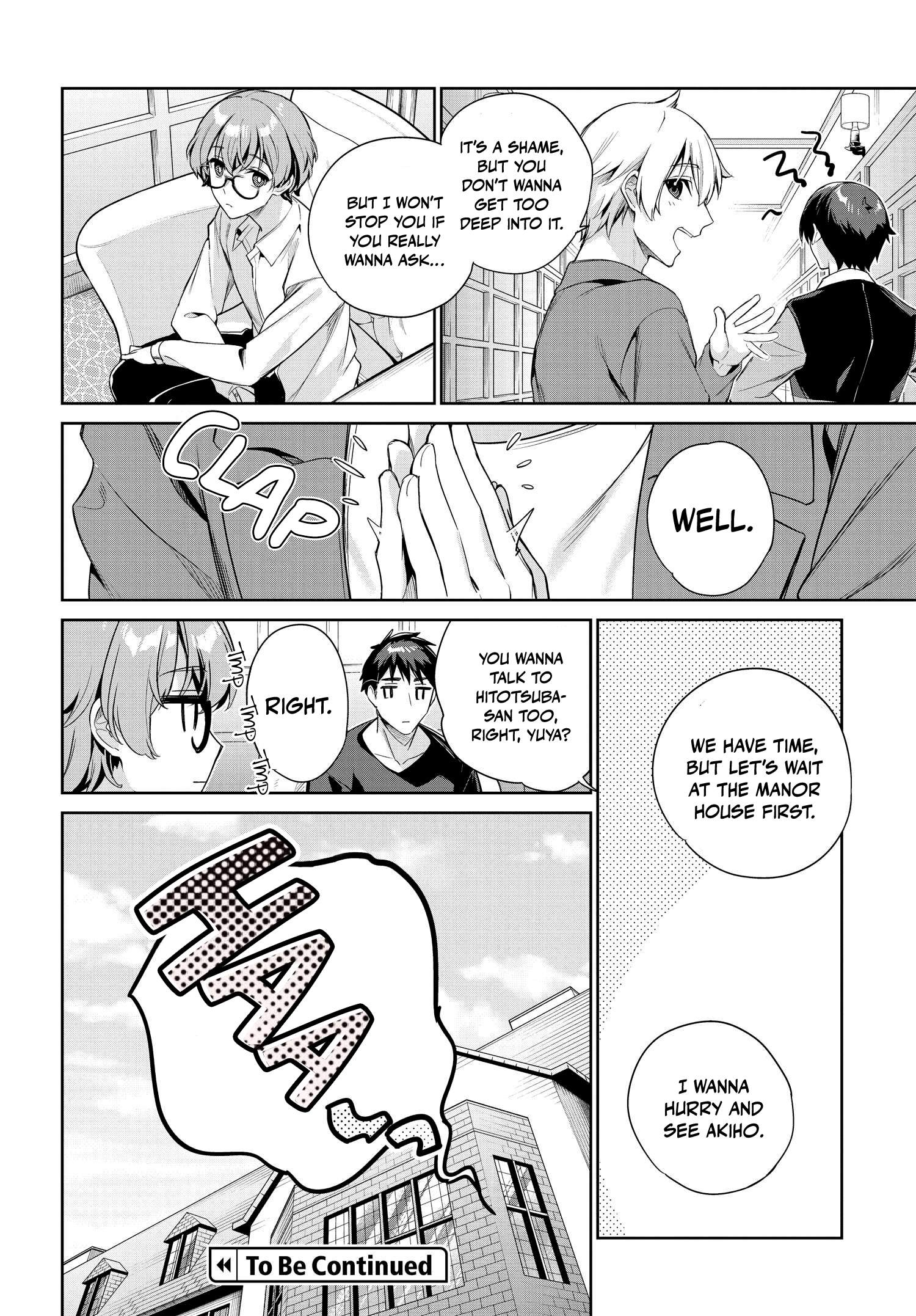 I’m Gonna Live with You Not Because My Parents Left Me Their Debt But Because I Like You Chapter 23 - Page 23