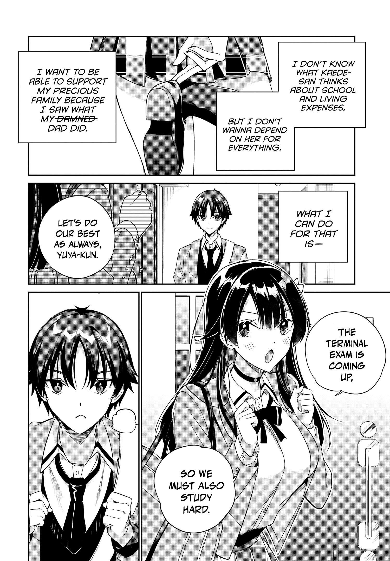I’m Gonna Live with You Not Because My Parents Left Me Their Debt But Because I Like You Chapter 27 - Page 14